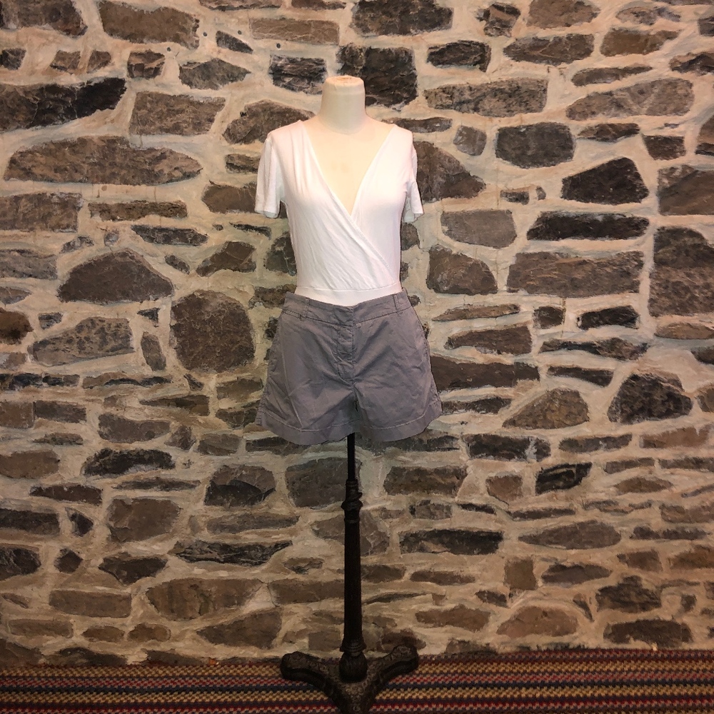Grey Chino Shorts